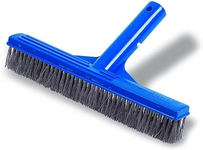 10" Aluminum Brush w/ Stainless Steel Bristels