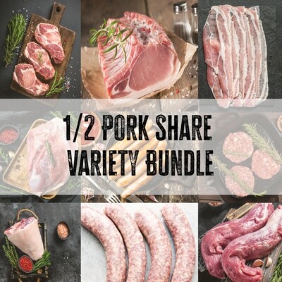1/2 Pork Share Variety Box