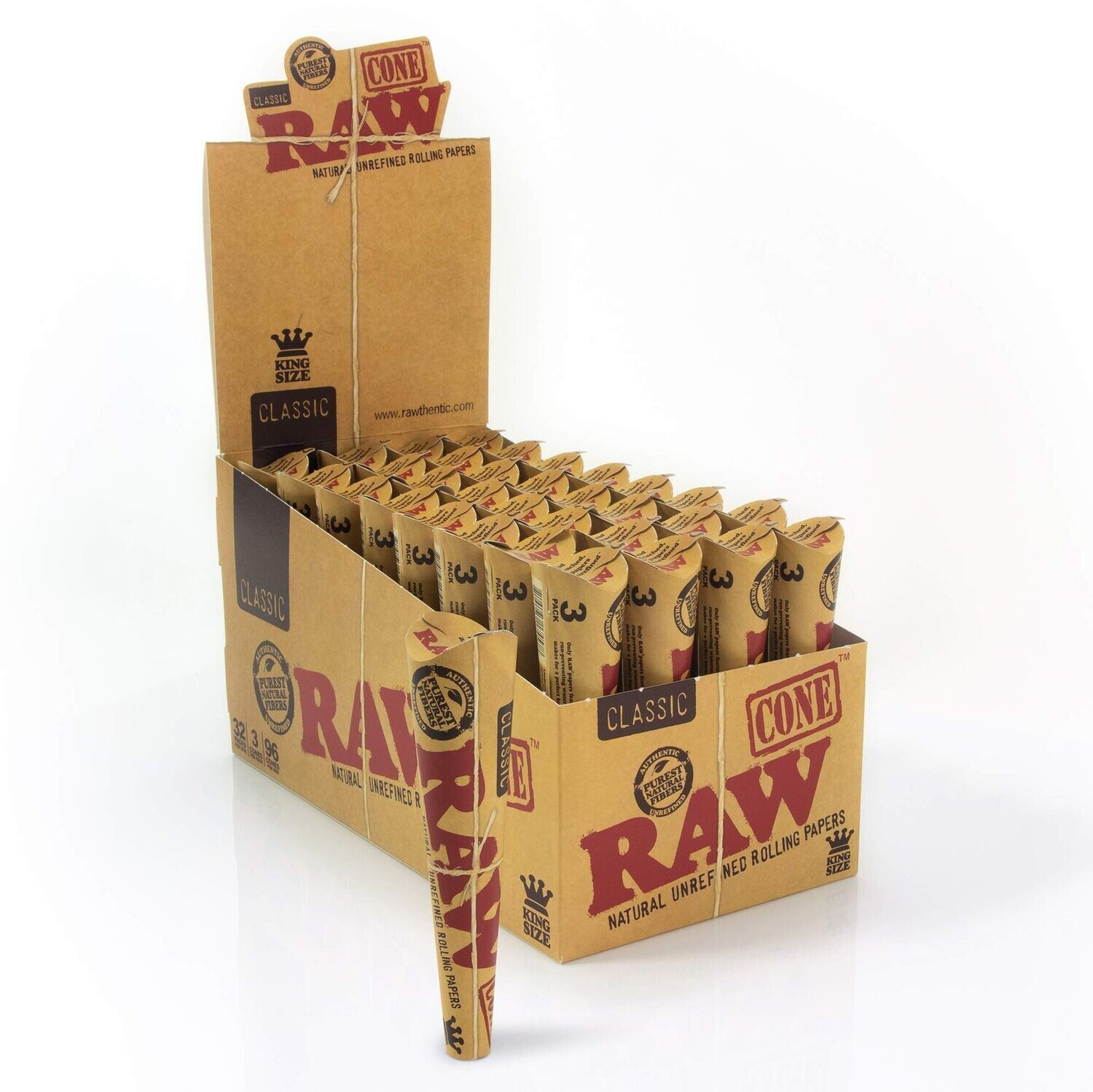 RAW Cone Classic King Size 3pk