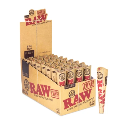 RAW Cone Classic 1 1/4 Size 6pk