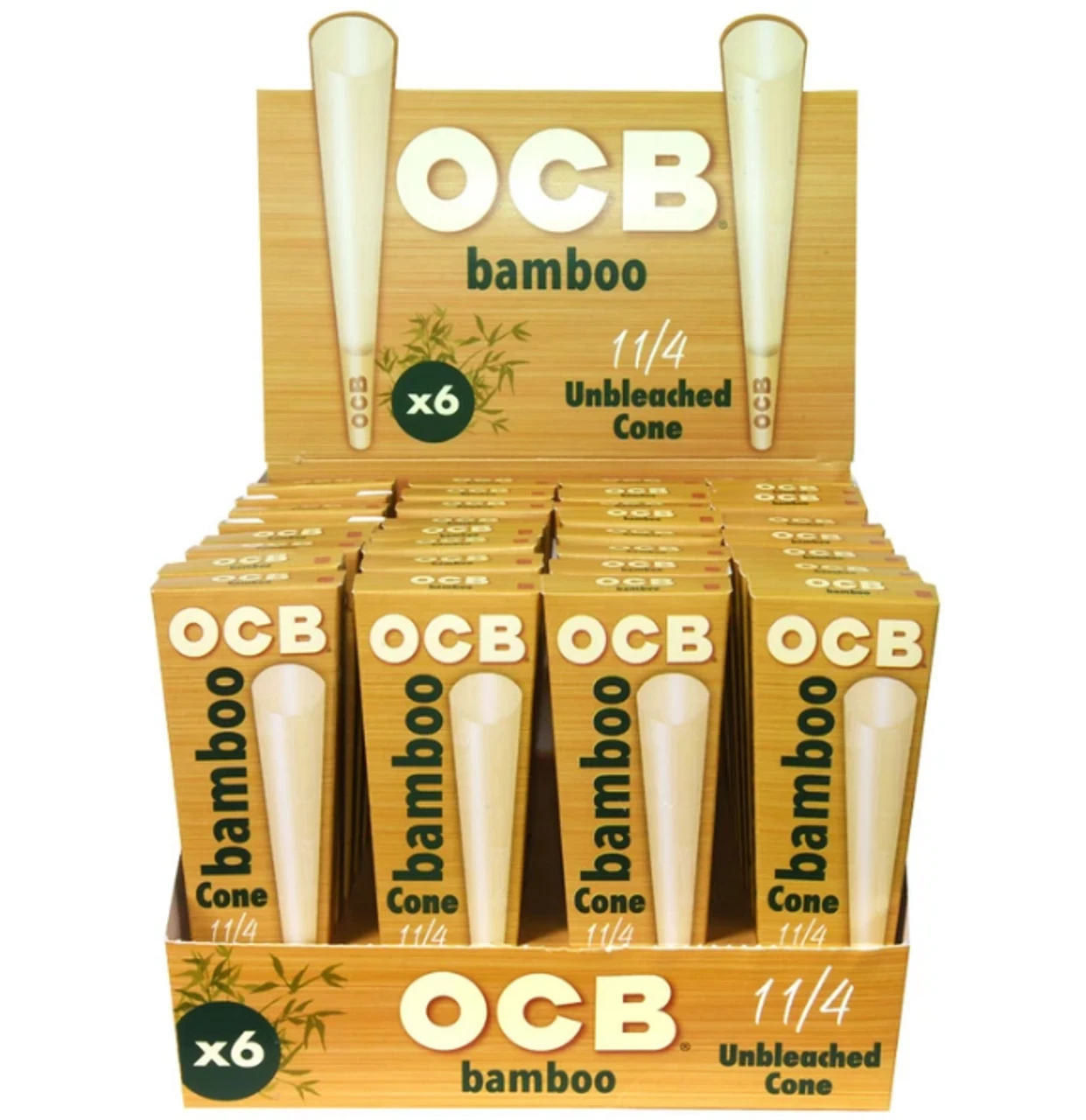 OCB Bamboo 1 1/4 Size Cones