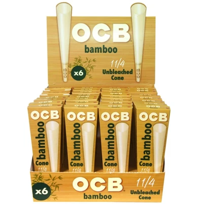 OCB Bamboo 1 1/4 Size Cones