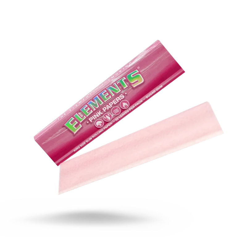 Elements King Size Pink Papers