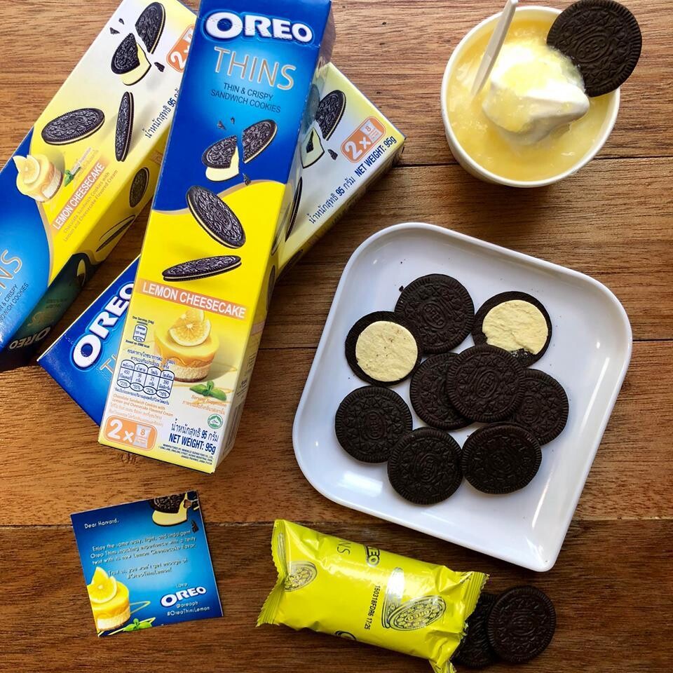 Oreo Lemon Cheese Cake Flavored