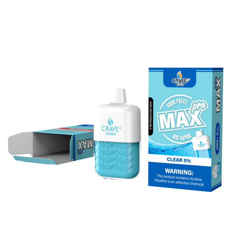 Crave Pro Max 4000 Puff Clear