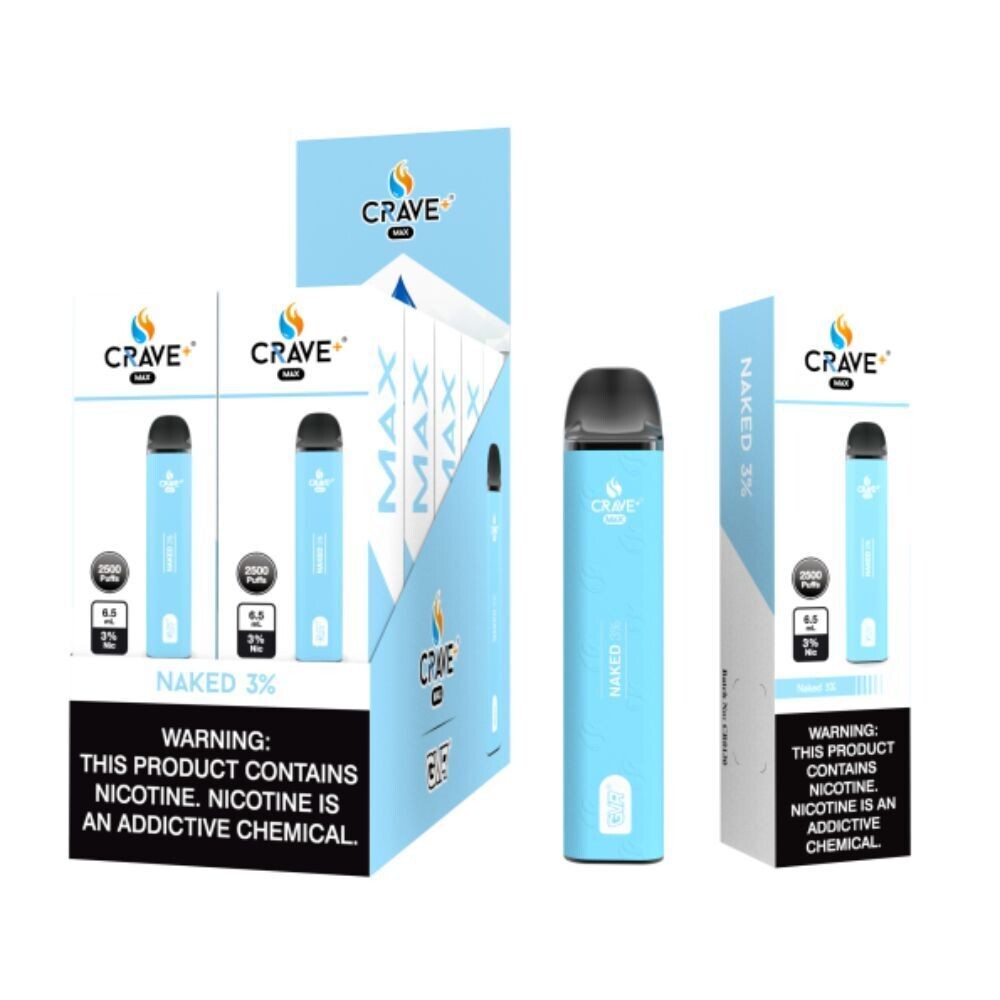 Crave Max Naked Clear