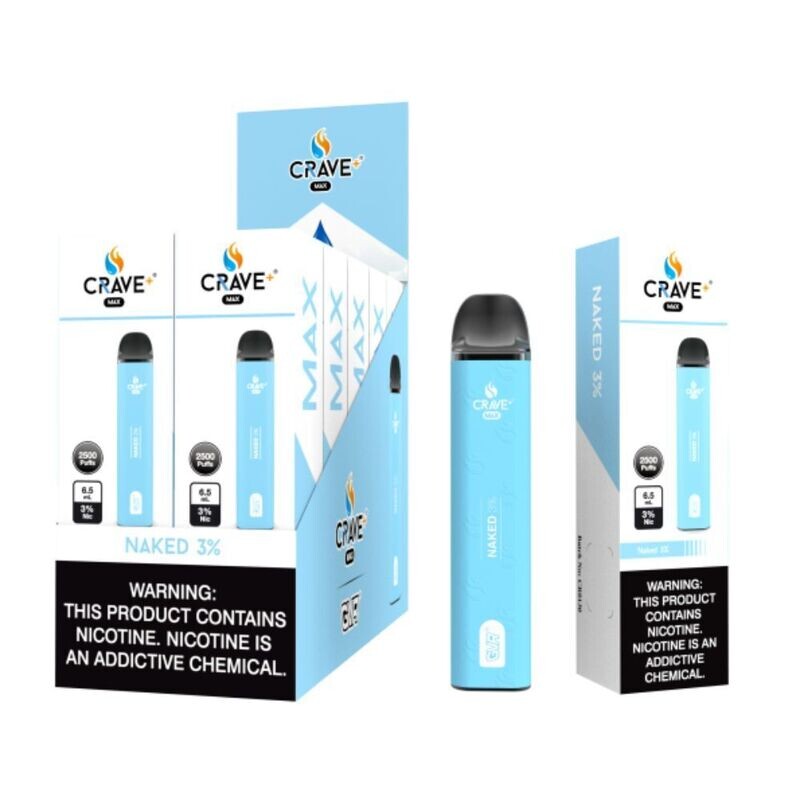 Crave Max Naked Clear