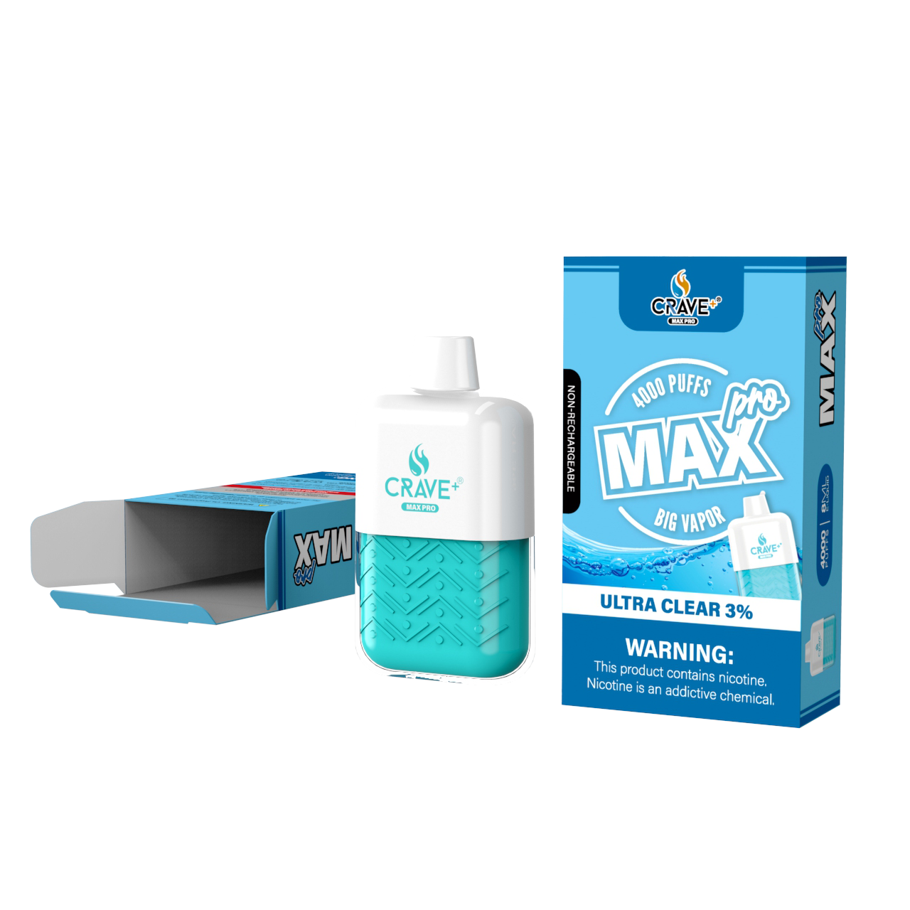 Crave Pro Max Ultra Clear 4000 Puffs