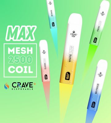 Crave Max Mesh Coil  2500 Puffs
