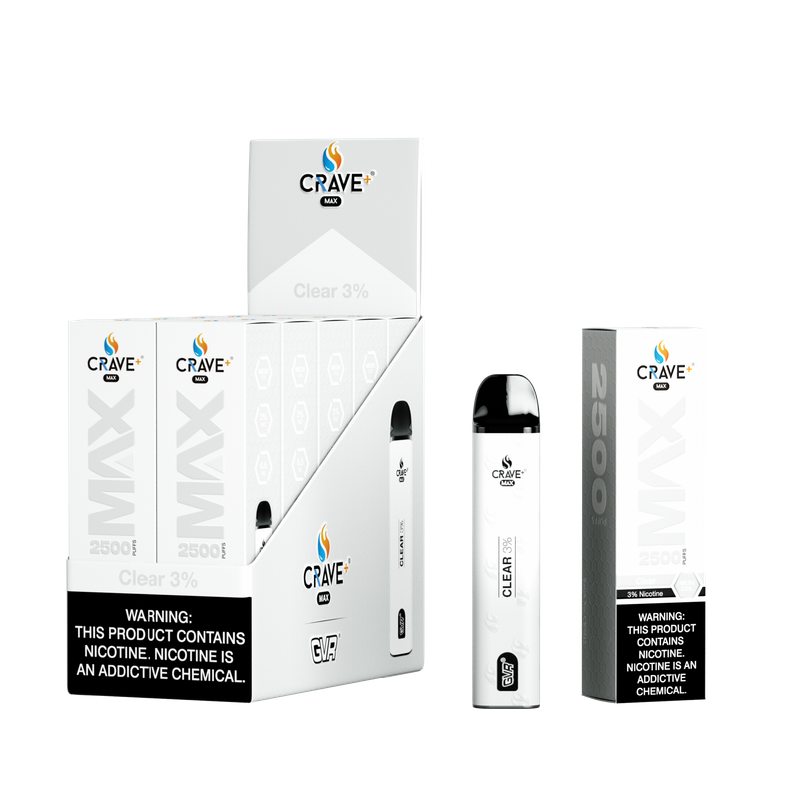 CRAVE MESH COIL 2500 - Clear Jewel