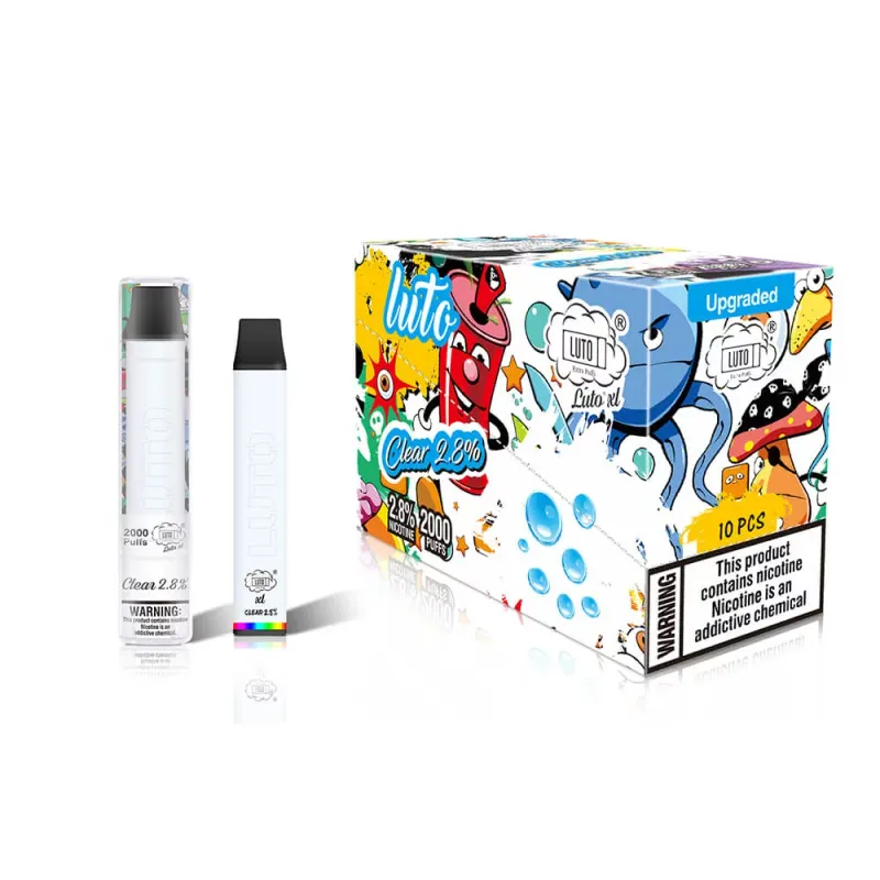 Luto XL 2000 Puffs - Clear 2.8%