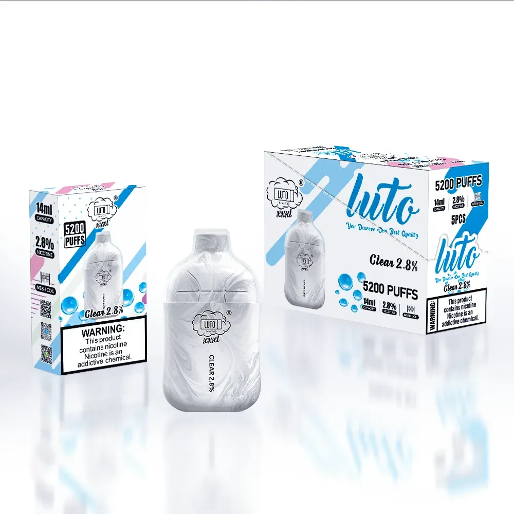 Luto XXXL 5200 Puffs Clear 3%