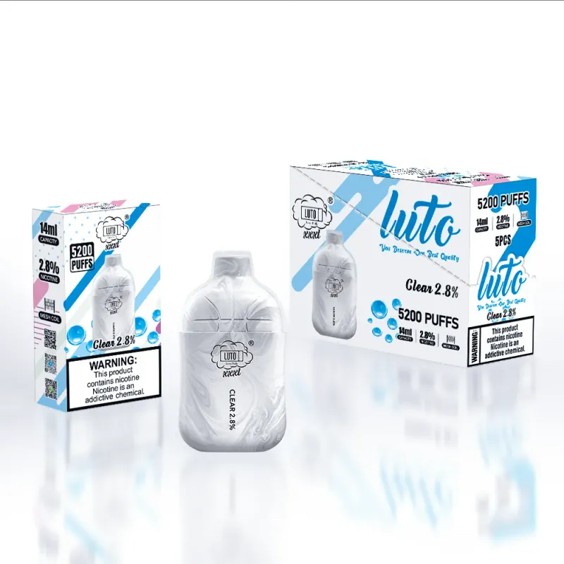 Luto XXXL 5200 Puffs Clear 3%
