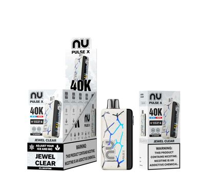 NU PULSE X 40,000 PUFFS JEWEL CLEAR 5%