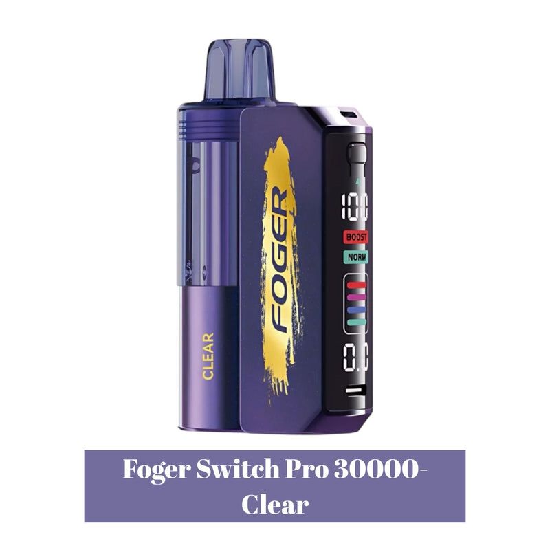 FOGER SWITCH PRO 30,000 PUFFS CLEAR 5%