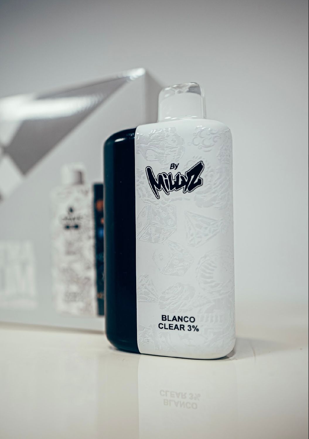 CRAVE X MILLYZ 40,000 PUFFS BLANCO CLEAR 3 %