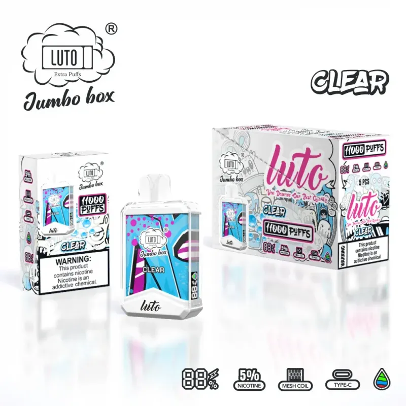 Luto 11000 Puffs Clear 3%