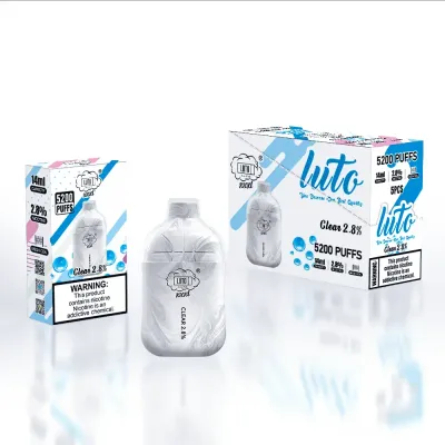 Luto XXXL 5200 Puffs Clear 3% Luto XXXL 5200 Puffs Clear 3%