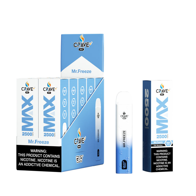 Crave Max 2500 Puffs - Mr. Freeze