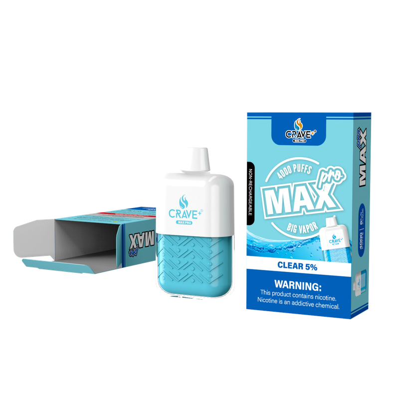 Crave Pro Max 4000 Puff Clear