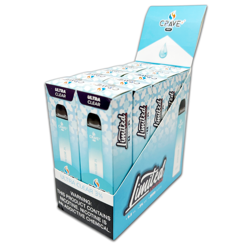 Crave 2500 Puff Ultra Clear
