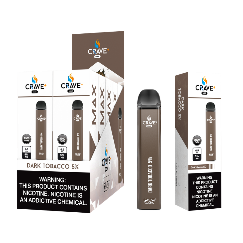 Crave 2500 Puff Dark Tobacco