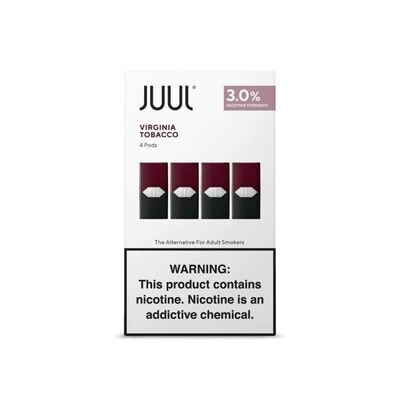JUUL Virginia Tobacco (4 Pack ) JUUL Virginia Tobacco (4 Pack )