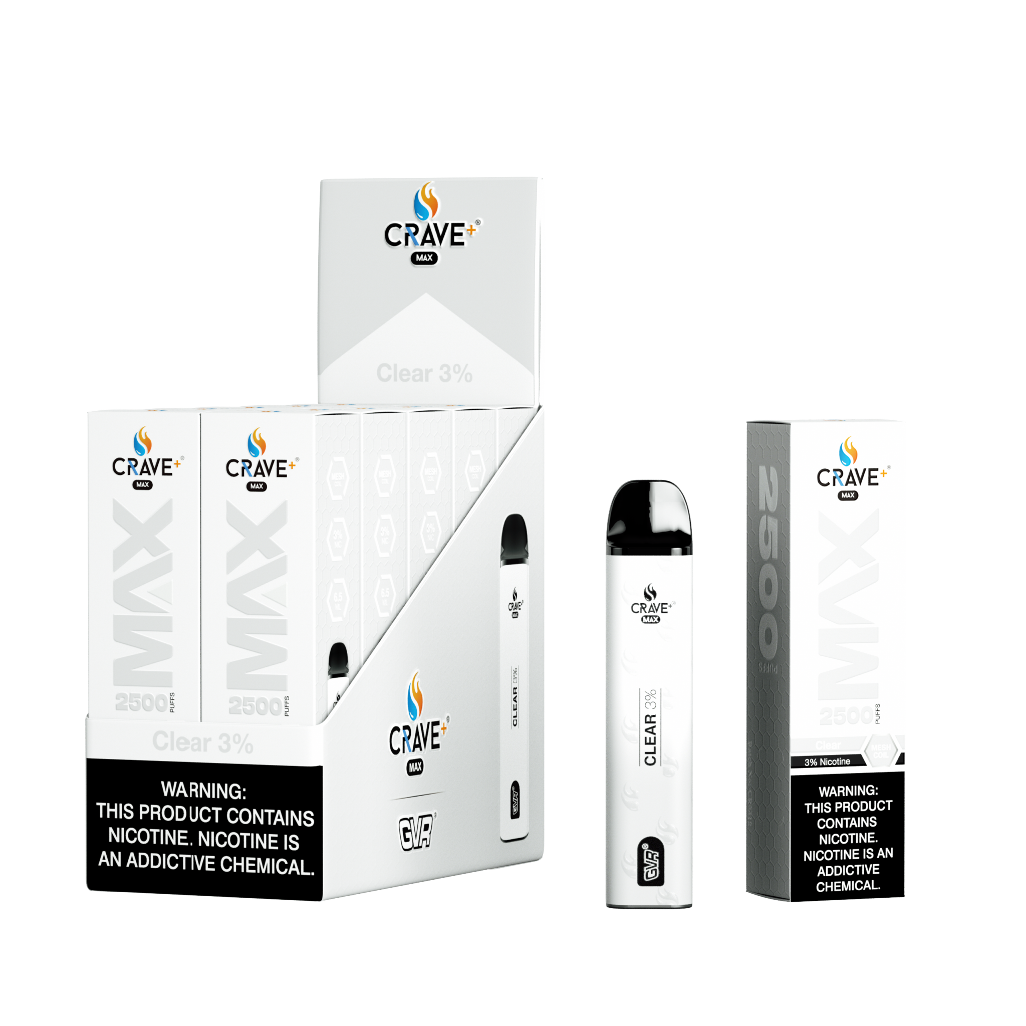 Crave Max Mesh Coil  2500 Puffs