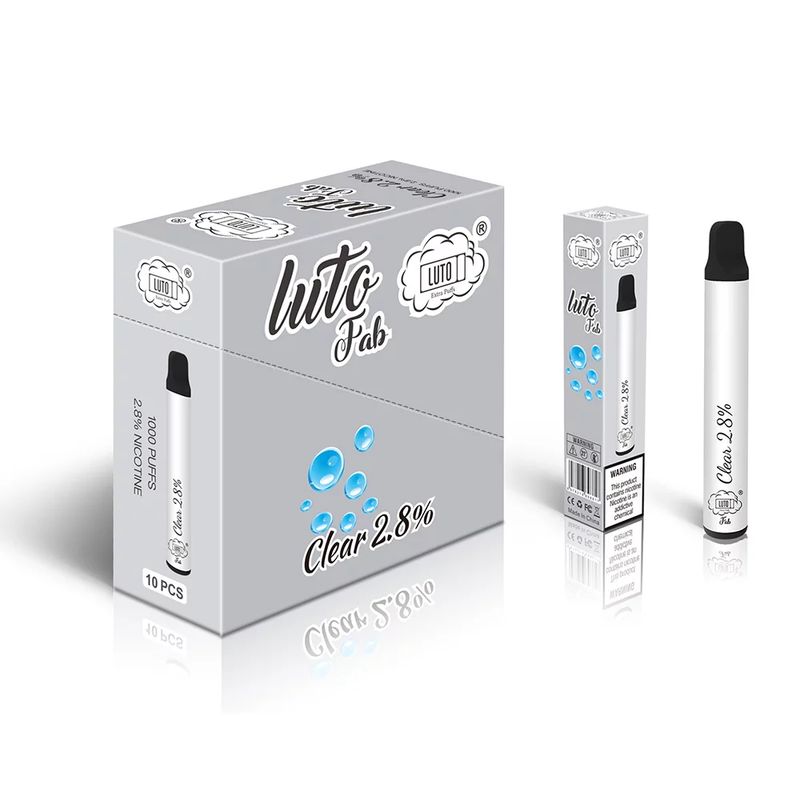 Luto Fab 1000 Puffs - Clear 2.8%