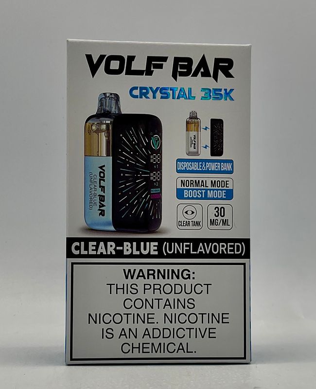 VOLF BAR CRYSTAL 35K - CLEAR BLUE 3%
