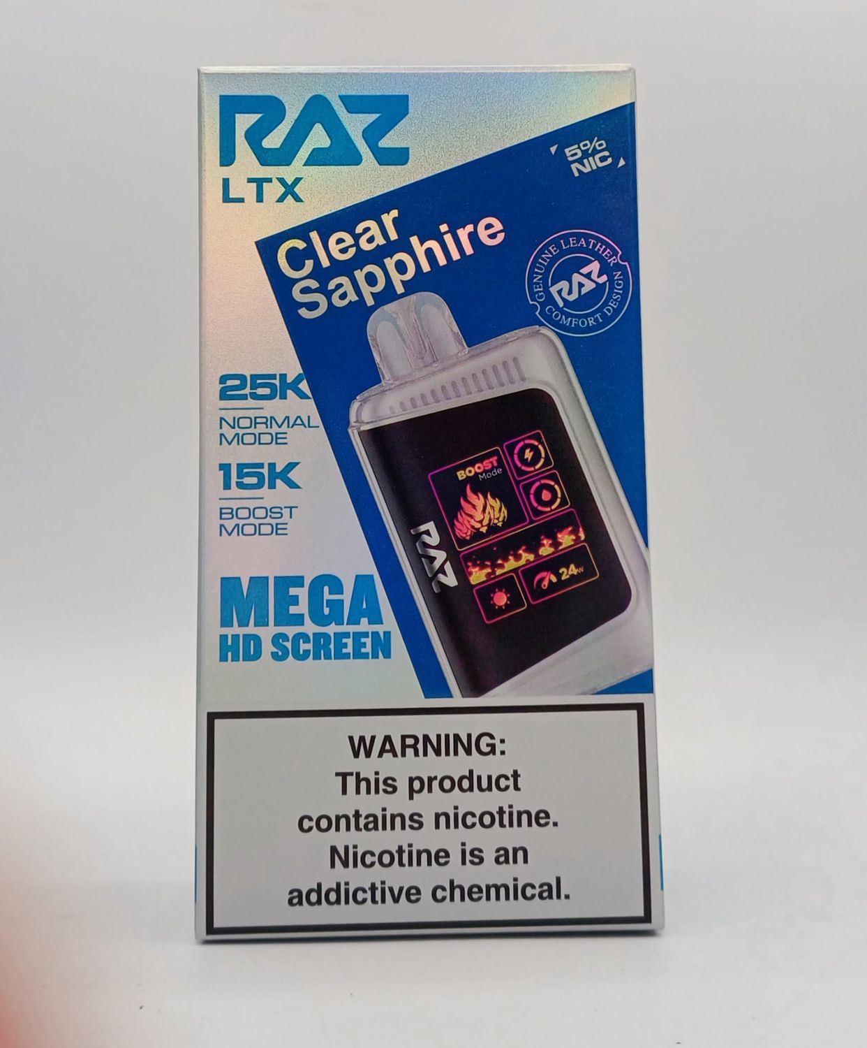 RAZ LTX 25K - CLEAR SAPPHIRE - 5%