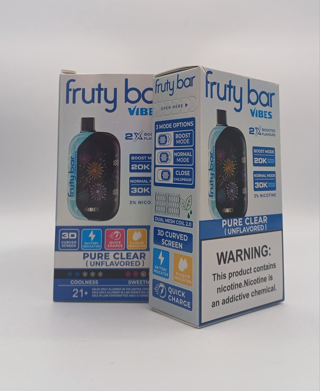 FRUTY BAR VIBES - PURE CLEAR 3% - 30K FRUTY BAR VIBES - PURE CLEAR 3% - 30K