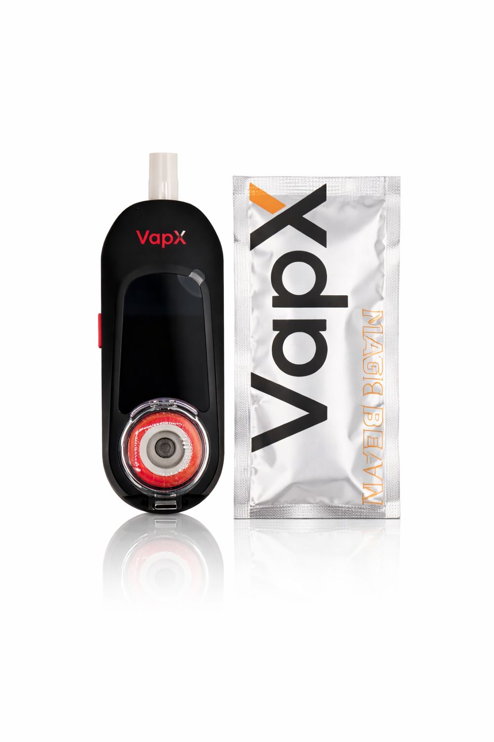 VapX - Magic Bean - Portable Dab Rig Starter Kit (Red)