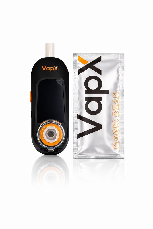 VapX - Magic Bean - Portable Dab Rig Starter Kit (Orange)