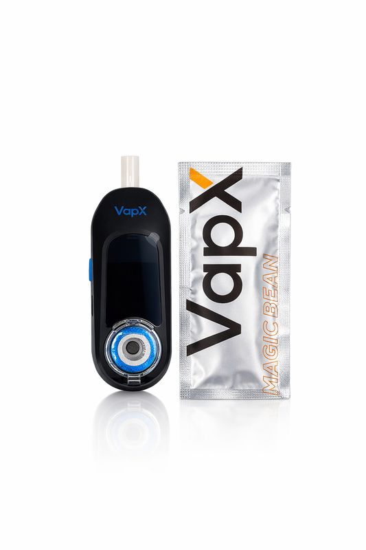 VapX - Magic Bean - Portable Dab Rig Starter Kit (Blue)