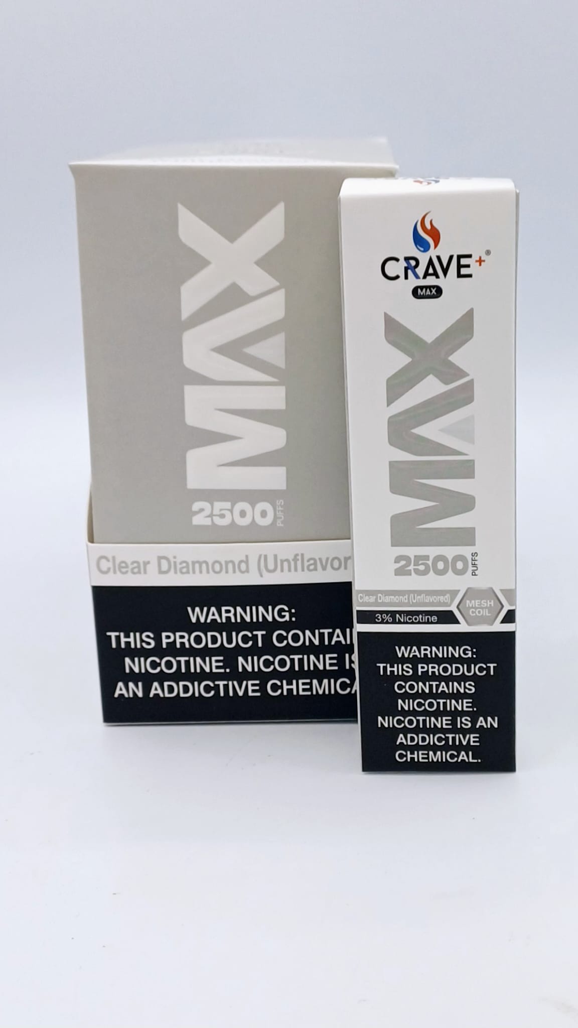 CRAVE MAX 2500 - CLEAR DIAMOND