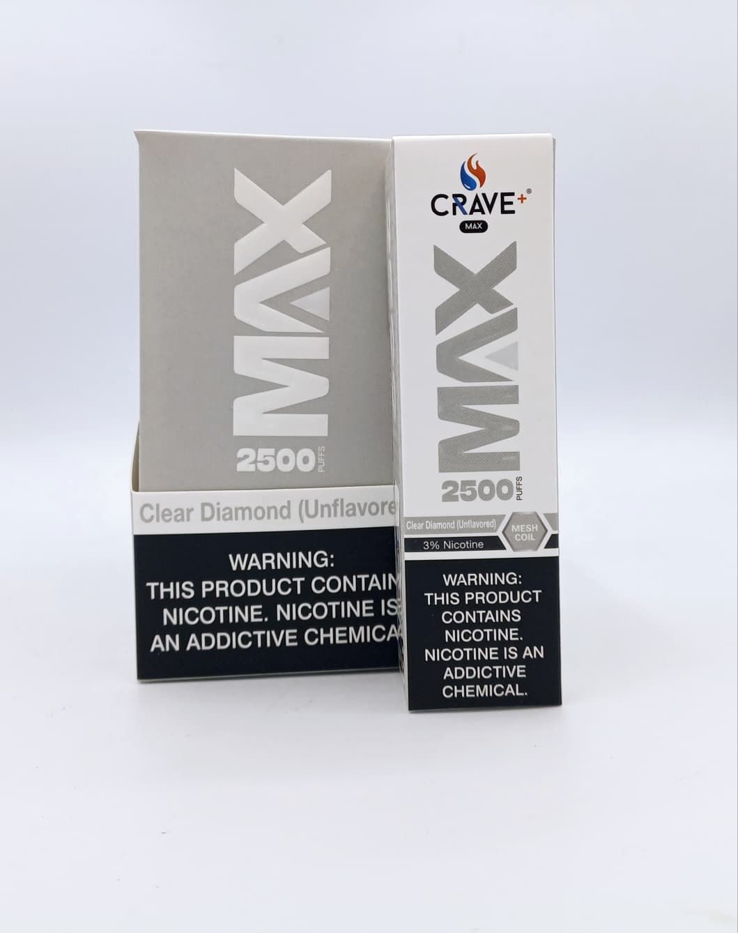 CRAVE MAX 2500 - CLEAR DIAMOND CRAVE MAX 2500 - CLEAR DIAMOND
