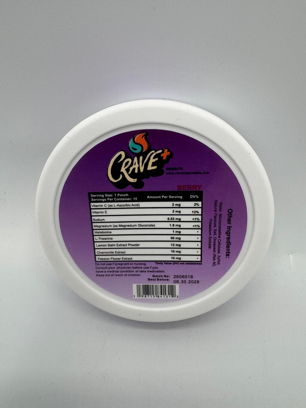 CRAVE PLUS STRONG SLEEP 600 MG