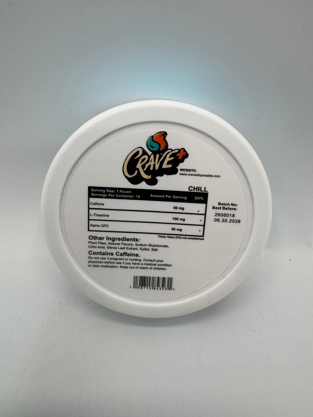 CRAVE PLUS STRONG FOCUS POUCHES