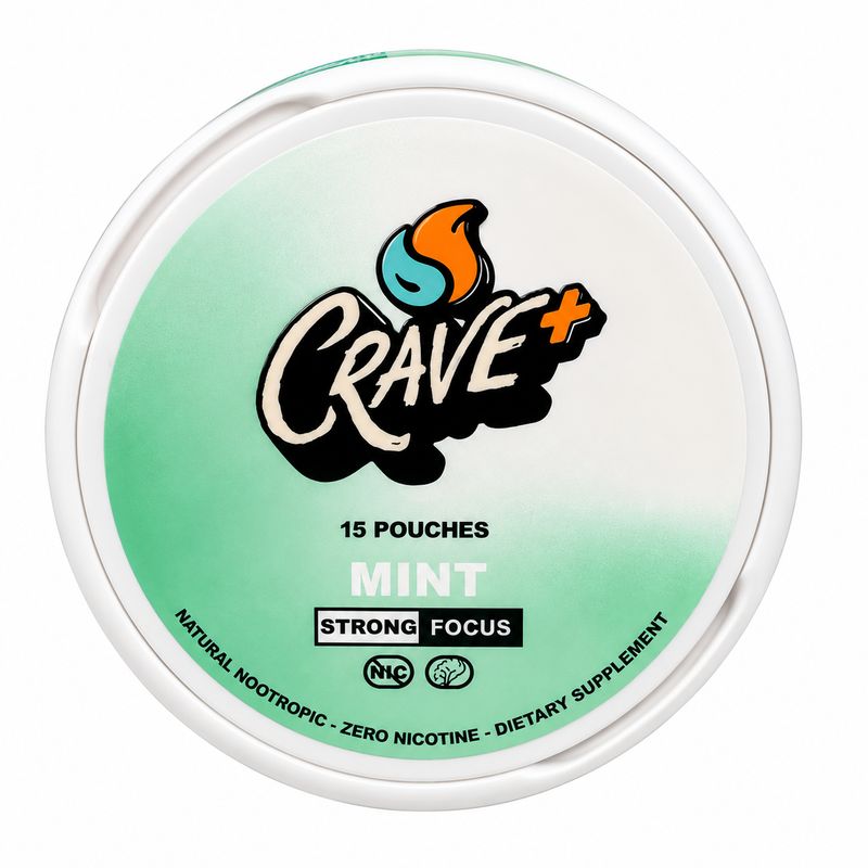 CRAVE PLUS STRONG FOCUS POUCHES