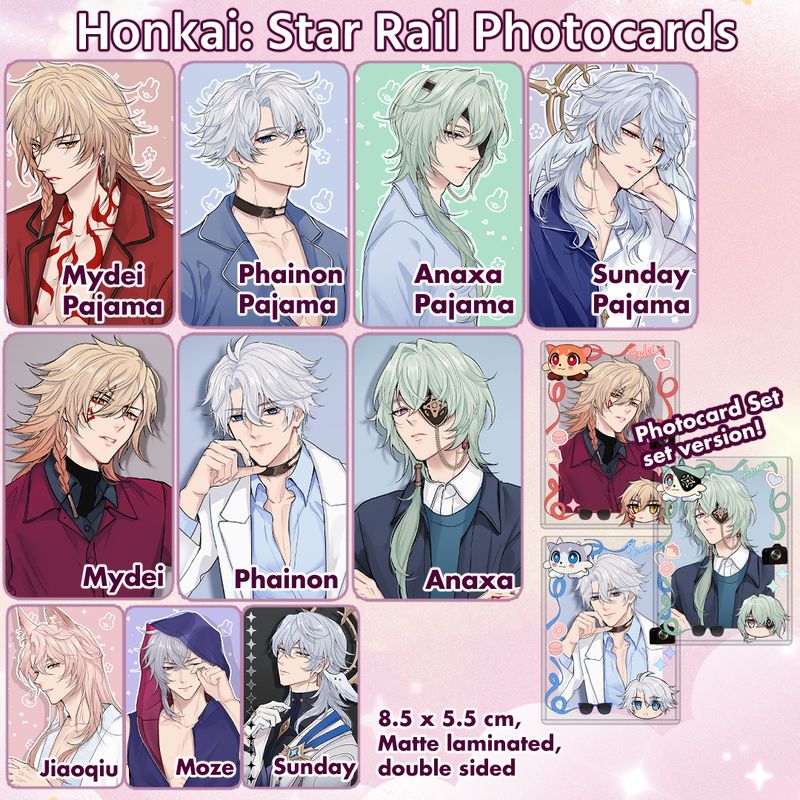 Photocards Honkai: Star Rail