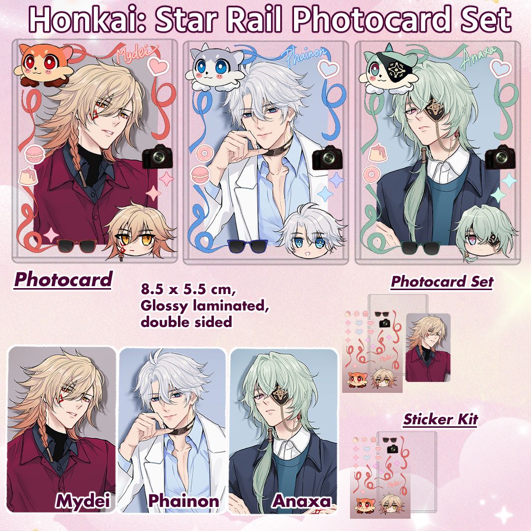 Photocards Set Honkai: Star Rail