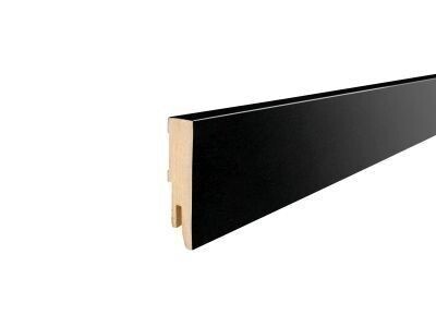 Hoge plinten Wit  - Zwart Inclusief Hoekjes