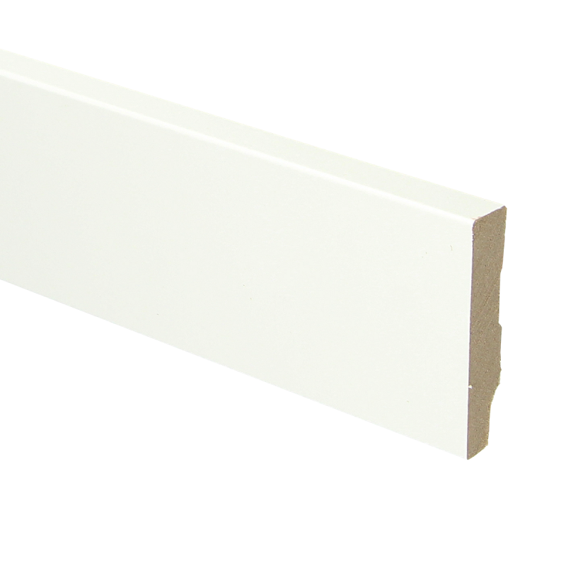 Gefoliede Plinten - Wit  MDF