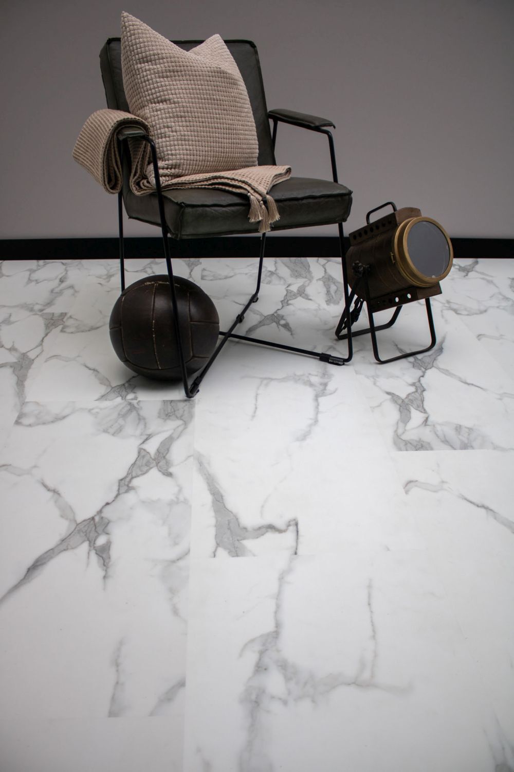 LC - Floors PVC STONE KLIK 0,55mm Tegelook MARMER
