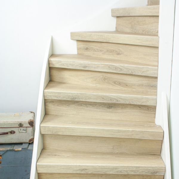 Traprenovatie overzettreden PVC