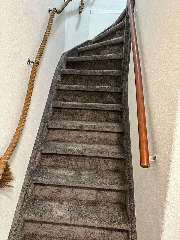 Trap bekleden met Tapijt
