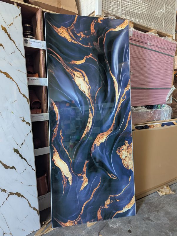 Upvc Decorative Viola Marble 1000x2400x10mm Panel