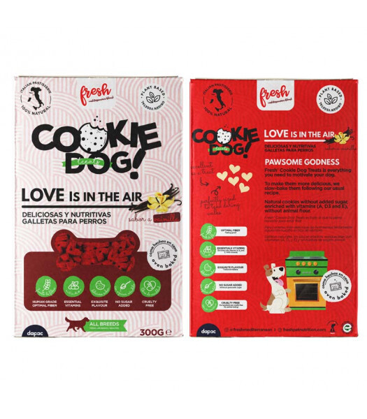 FRESH COOKIE DOG TREATS LOVE IS IN THE AIR 300 g