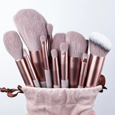 13 pcs Makeup brushes
